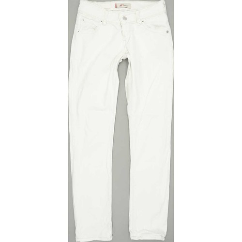 Levi 571 femme blanc - femme, cassé