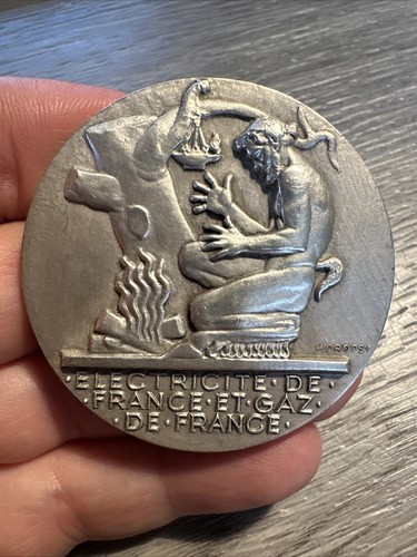 Médaille electricité - médaille,