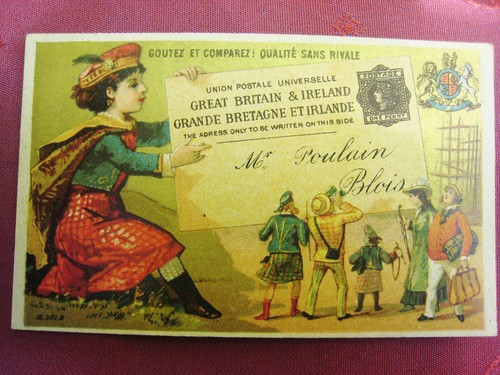 Image chromo ancien chocolat - image,