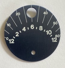 NEUF DE STOCK @ CADRAN DE MONTRE LIP RETROGRADE @ 28,22 MM DIAL @ SAUTANTE