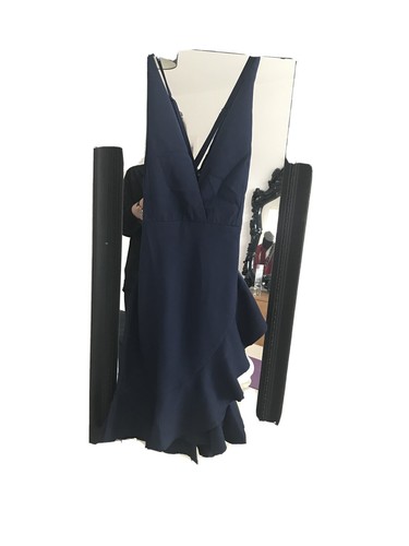 Robe cami ourlet volants - volants, à