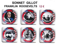 CAPSULES  de  CHAMPAGNE  SONNET  GILLOT "Franklin  ROOSEVELTS