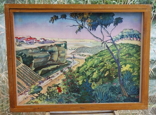 Ancienne affiche scolaire - ancienne,