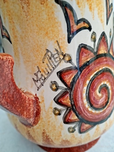 Ancien beau pichet vase - beau,