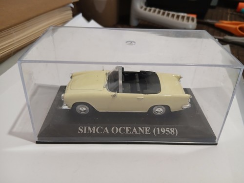 Simca oceane cabriolet jaune - cabriolet,
