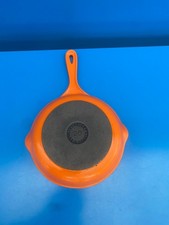 Poêle skillet PLAT Le Creuset EN FONTE  ø 20 CM Orange Cocotte Four