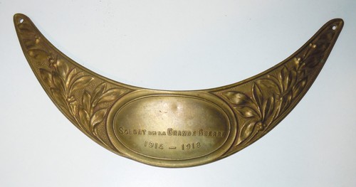 Plaque visiere casque - plaque, de