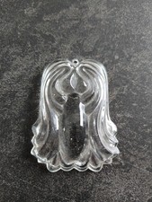 Ancienne décoration de Noël en verre ailes d'ange sapin