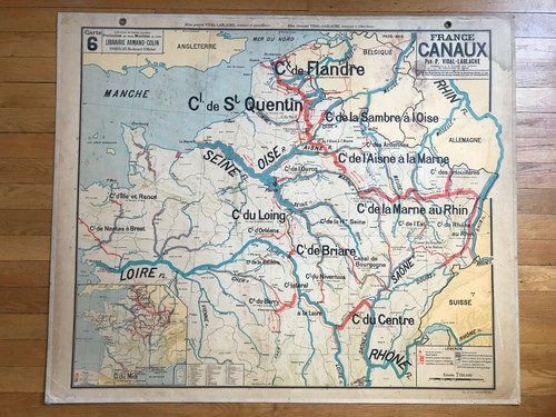 Carte scolaire vidal - vidal, lablache