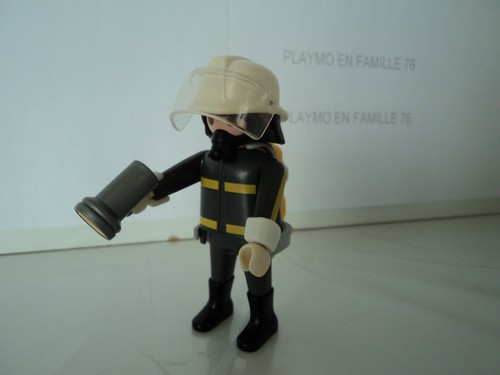 Playmobil vintage city pompier - vintage,