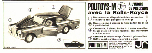 Pub vehicule miniature - miniature, "