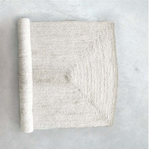 Tapis 100 naturel tressé - tapis,