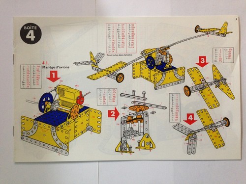 Meccano instruction montage - instruction,