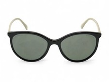 NEUF LUNETTES DE SOLEIL CHANEL LOGO CC 5448 PLASTIQUE NOIR BLACK SUNGLASSES 410€