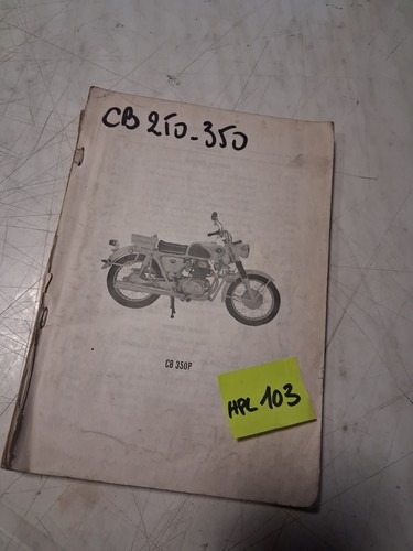 Honda cb250 cb350 cb350p - cb250,