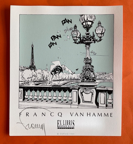 Francq libris signe - ex,