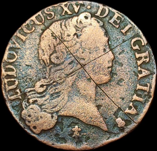 Louis monnaie sol 1720 - monnaie, au