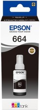 Neuf Epson d'origine T6641 Ecotank bouteille d'encre Noir 70ml