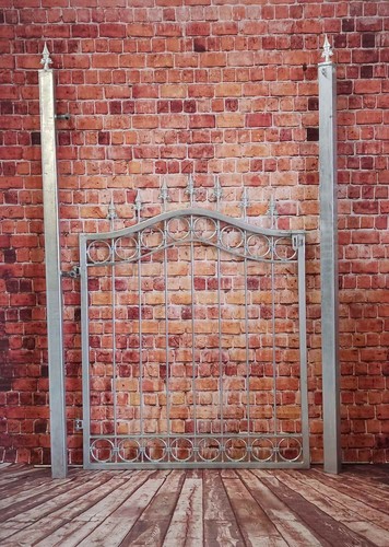 Porte jardin ferme - ferme, métal