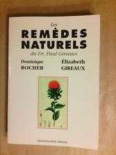 LIVRE / LES REMEDES NATURELS DU DR PAUL GIREAUX / EXCELLENT ETAT
