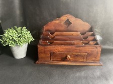 Grand Classeur à Courrier de Bureau en acajou Fin XIX