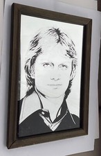 MIROIR VINTAGE CLAUDE FRANÇOIS 1939-1978 CHANSON YÉYÉ DISCO CLOCLO
