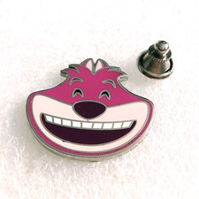 Pin's Lapel pin pins Disney Alice  CHAT DU CHESHIRE Signé 2017 OFFICIAL TRADING