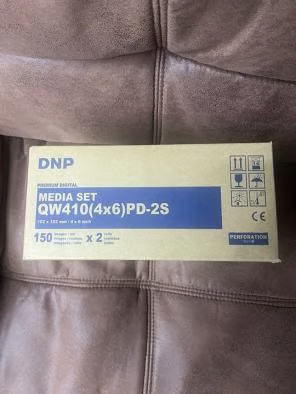 Dnp qw410 4x6 perforated media - 4x6,