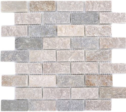 Mosaïque quartzite pierre - mosaïque,