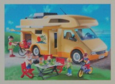 Playmobil -- Pièce de rechange --  Famille / camping car 3647 --
