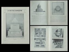 LA CONSTRUCTION MODERNE - n°37- 1930 - GUSTAVE UMBDENSTOCK, SALON ARCHITECTURE 