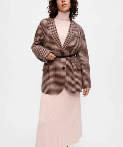 Maje manteau femme marron - maje,