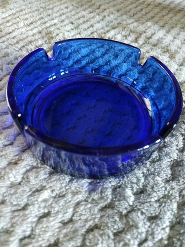 Cendrier luminarc bleu - cendrier,