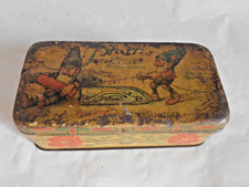 Vintage Tin Box Pfaff Sewing machines 1920s germany Gnomes