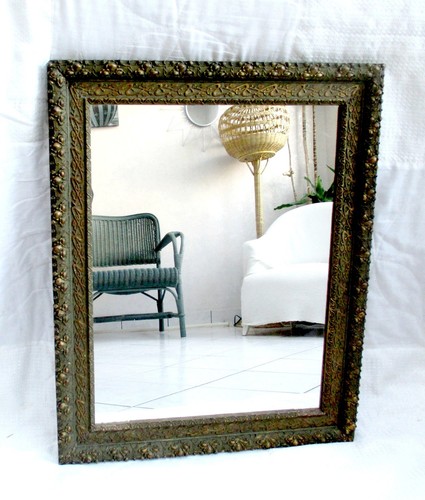 Miroir encadrement ancien art