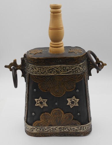 Ancienne gourde poire poudre - ancienne,