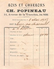 1913 BOIS ET CHARBONS CH