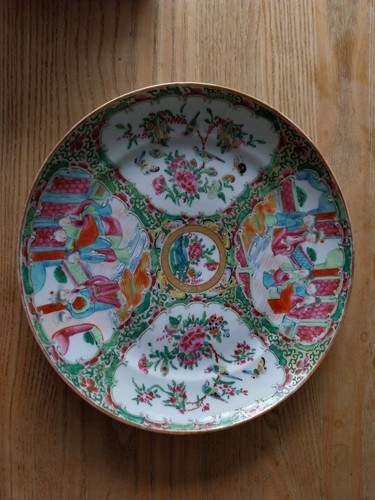Assiette porcelaine chinoise - assiette,