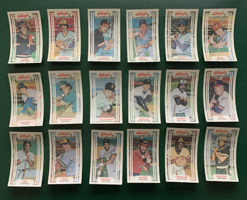 1983 kellogg set - 1983, kellogg's