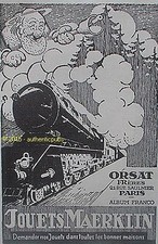 PUBLICITE JOUETS MAERKLIN