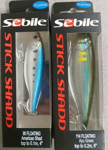 Lot sebile stick shadd - of, (2)