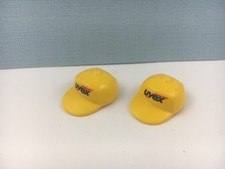 PLAYMOBIL – 2 casquettes jaunes (uvex) / Cap / 3618 3779 3992 9958