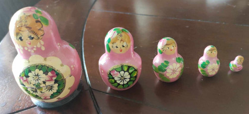 Ancien poupees russes - ancien,