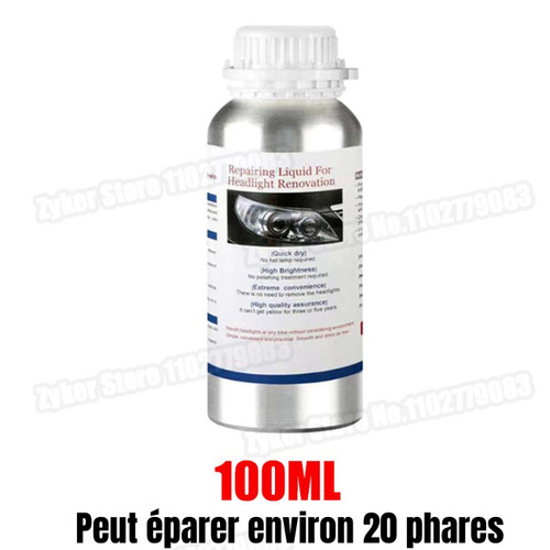 Liquide restauration phares - restauration,