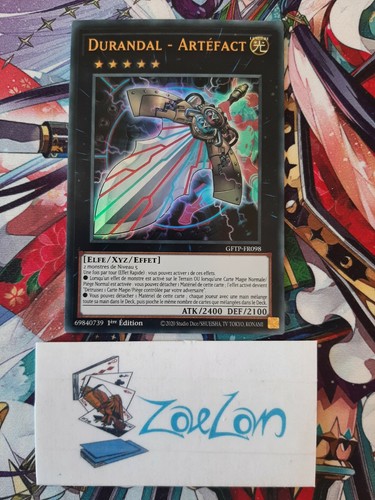 Durandal artéfact - yu-gi-oh!,