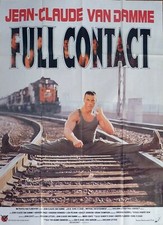 FULL CONTACT / LIONHEART - VAN DAMME / KARATE - ORIGINAL FRENCH MOVIE POSTER