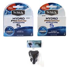 Recharges de lames de rasoir Schick Hydro Premium 5 6 cartouches + housse de ...