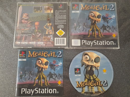 Medievil black label - black, ps1