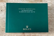 Rolex Submariner Date Booklet