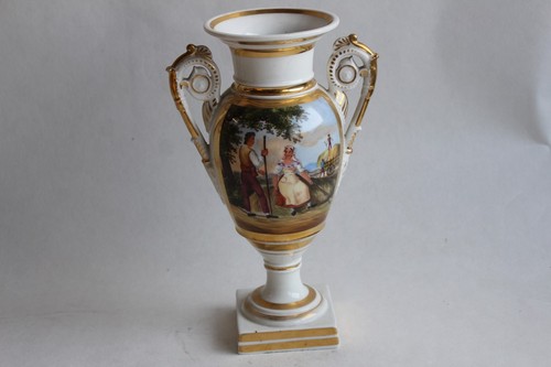 Vase porcelaine vieux - vase,